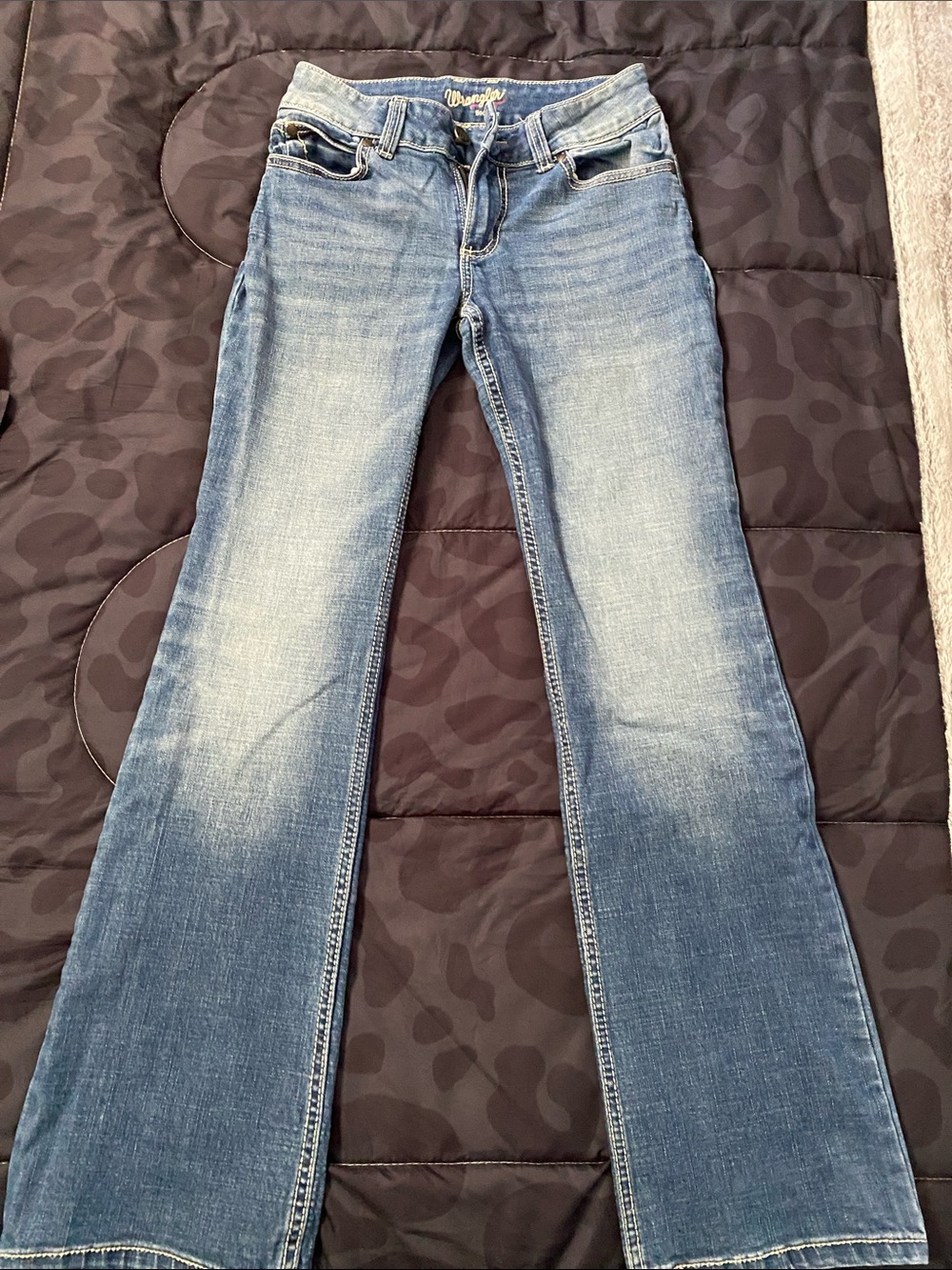 Wrangler Women's Light Blue Flare Jeans